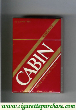 Cabin king size cigarettes